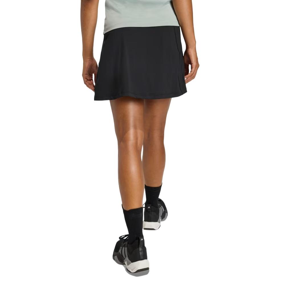 (WMNS) adidas Optime Skort With Integrated Bike Shorts 'Black Carbon' Women's KS2567