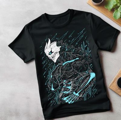 Kaiju No 8 Tshirt Mina Shiro Kaij Unisexga Best Anime Graphic Tee Black Shirt