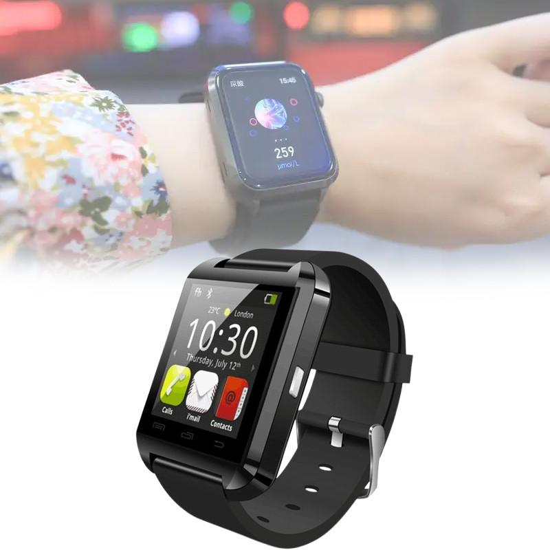 U8 Smartwatch Bluetooth Fitness Tracker With Touch And Button Control For Adults