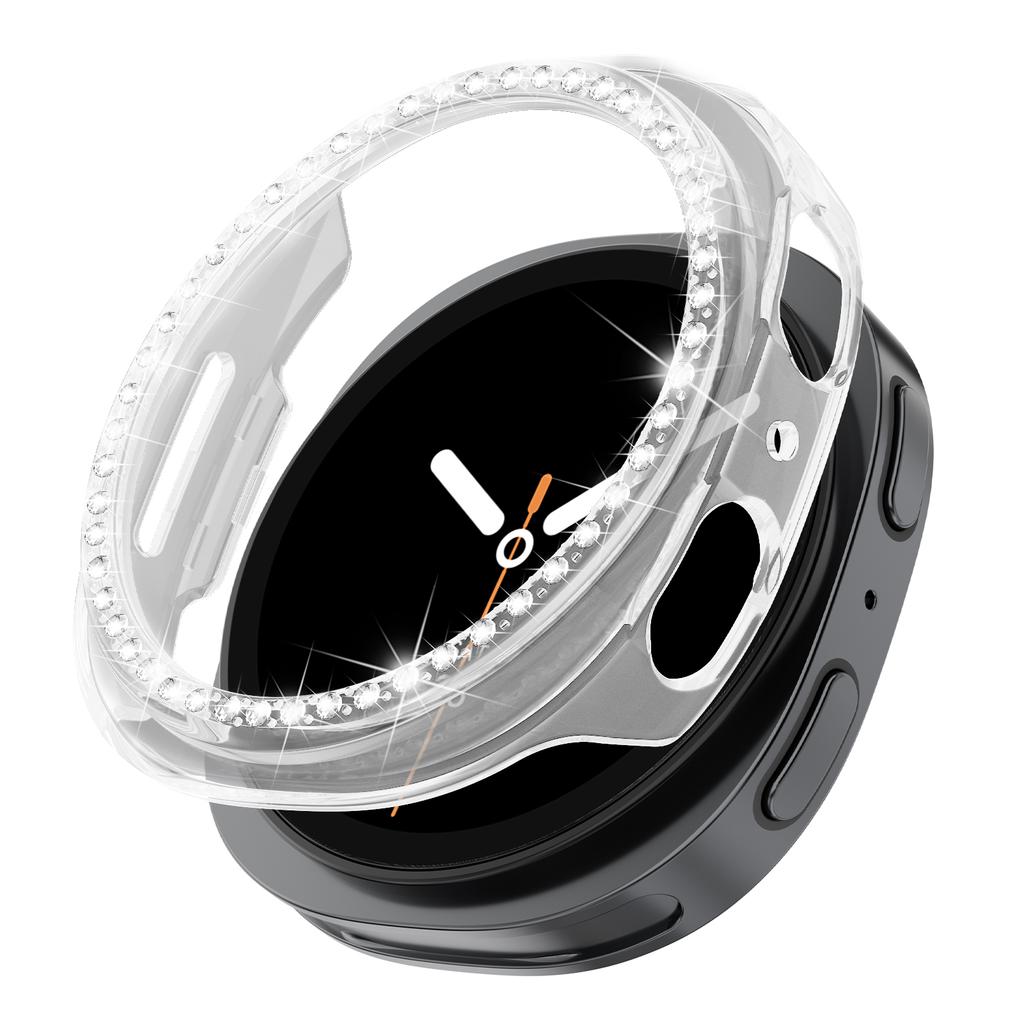 Etui PC Na Samsung Galaxy watch 8 Case 40mm 44mm Akcesoria Diamentowe Puste Twardy Zderzak Obudowa Galaxy watch8 Etui Ochronne