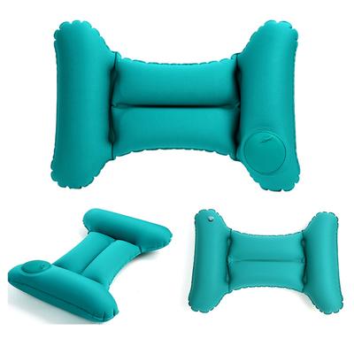 Nadmuchiwana poduszka lędźwiowa Podróżna poduszka kempingowa Ultralekka, ergonomiczna poduszka do poduszki lędźwiowej pleców