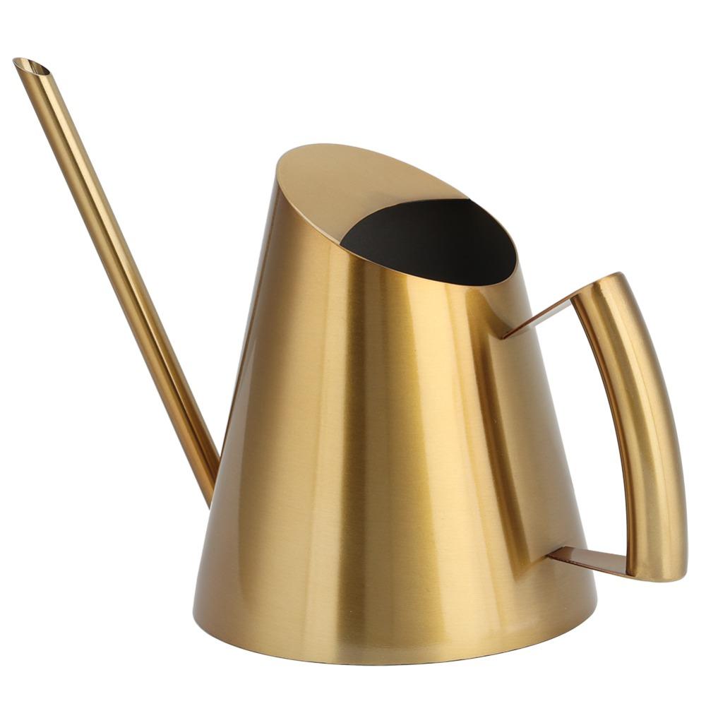Long Spout Plant Watering Pot Gold Long Spout Watering Can Garden Watering Can Home Gardening S