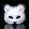 Women Plush Fox Mask Halloween Carnival Fancy Dress Party Props Cute Fox Mask