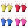 Swimming Hand Fins With Rubber Material For Training And Water Sports