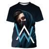 Sommer Mode Musikproduzent Kreatives 3D-Druck Design Hip-Hop Trendiges Cooles T-Shirt