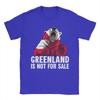 Harajuku T Shirt Beach Greenland Not For Sale For Greenlanders Greenland Flag Beartee Shirt For Unisex Short Sleeve Top Tees