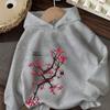 New autumn/winter casual hooded sweatshirt with delicate cherry blossom patternsoft and perfect as aChristmas gift for children.