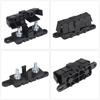 Fuse Holder Block M8 Studs For Marine Boat Automotive 40A-500A 70V Max Cover For MEGA ANL Bolt-On Blade Flat Type Fuse