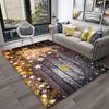 Alfombra con diseño de Papá Noel y árbol de Navidad para niños, regalo para el hogar, sala de estar, dormitorio, sofá, decoración, alfombrilla antideslizante