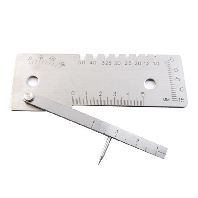 Professional Welding Gauge Pipe Pit Gage MIG/TIG/Stick Inspection Test Welder