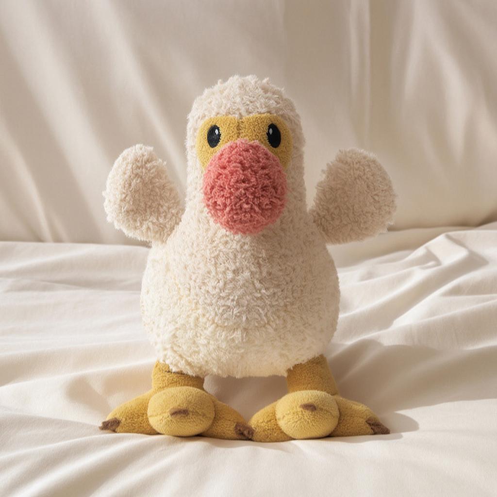 Plush Raphus Cucullatus Stuffed Toy Soft Animal For Kids And Adults