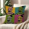 Movie T-Terrifiers 2 Anime Maple Design Cushion Cover Happy Autumn Harvest Decor Holiday Decorati Pillow Cover