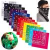 Unisex Men Women Bandana Hairband Cowboy Mens Biker Sports Headwear Wrist Hairwrap Single Sided Head Wrap Scarf PaisleyGood Product