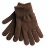 Plush Lining Ribbed Knitted Gloves Winter Warm Women Men Mittens  Winter Season