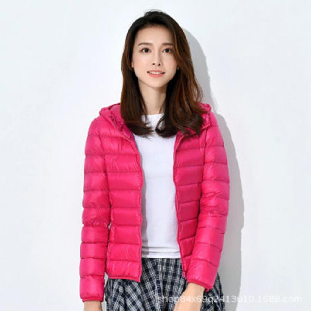 Gepolsterte Damen-Neuheit Kurz, Leicht, Dick, Warm, Slim Fit Koreanische Version Seide und Baumwolle Modische Jacke ohne Aufbewahrungstasche
