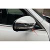 Exterior Rear View Mirror Strip Trim Fit For Benz GLB - Silver Titanium