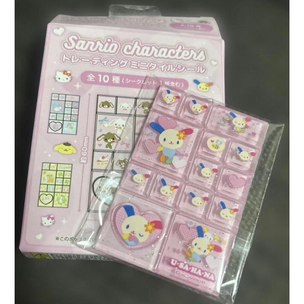 Sanrio Characters Trading Mini Tile Seal Usahana New