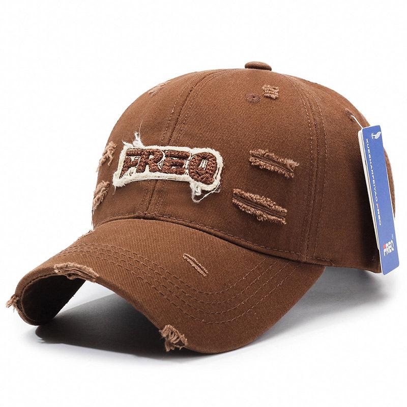 New embroidered letter baseball cap men and women outdoor leisure sunscreen sunshade fashion versatile travel