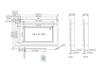 12864C-1 LCD Dot Matrix Screen with Font Library, Large Frame Display COB Module