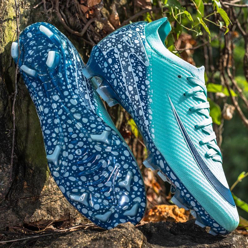 Trend 2025 New Breathable Football Shoes Men's Broken Nails Boys Training Shoes Student Adult Ground Spike Sports