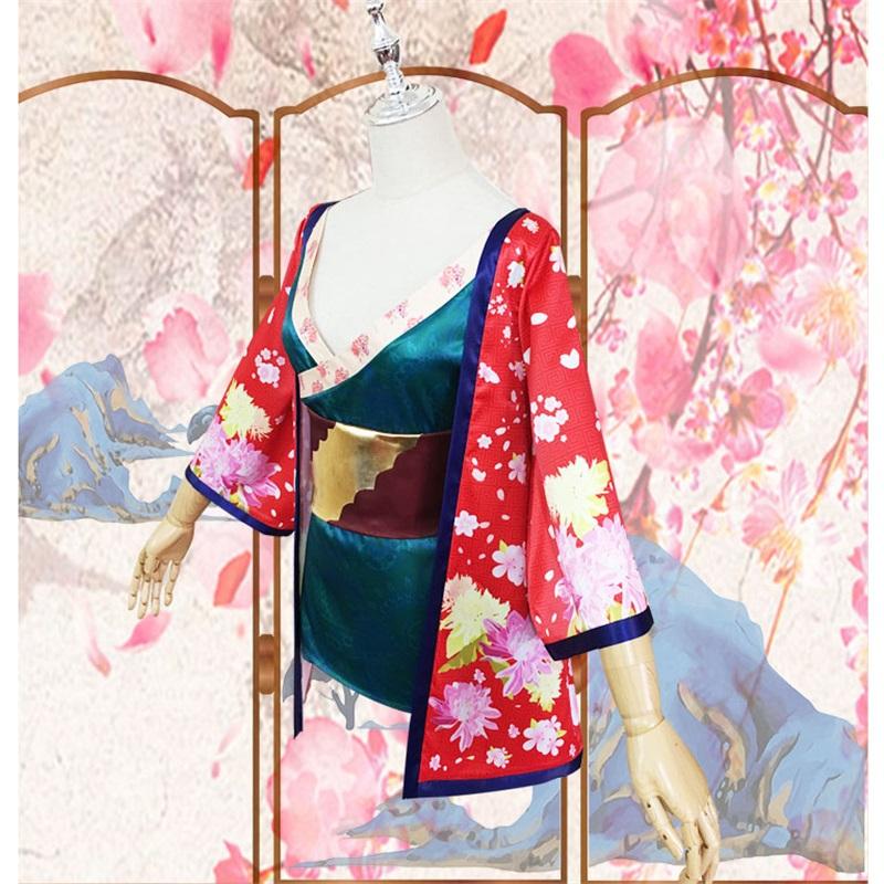 Chinese Cartoon Movie White Snake Girl Fox Demon Cosplay Costume Women Hanfu Party Mask Short Dress Kimono Robes Floral Cardigan