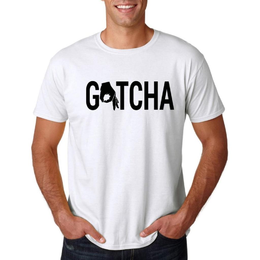 CBTwear Gotcha Fingerkreisspiel - Faust auf Schulter Spiel - Herren T-Shirt
