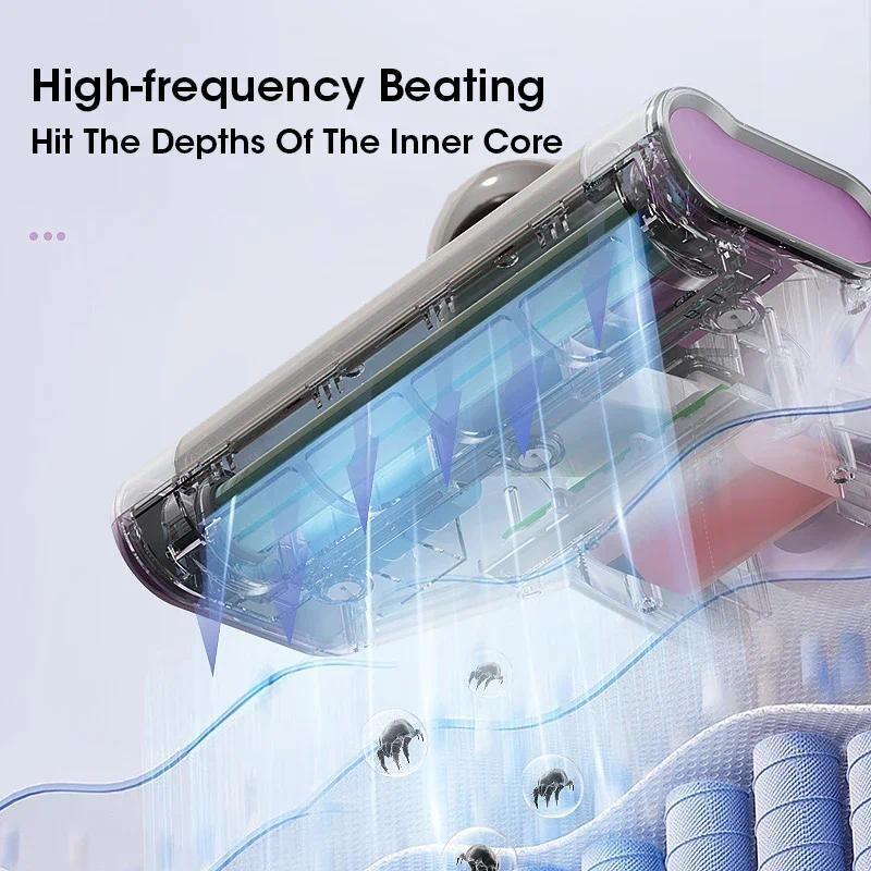 15000PA Wireless Portable Mite Remover Handheld Household Ultraviolet Sterilization Powerful Suction Vacuum Cleaner
