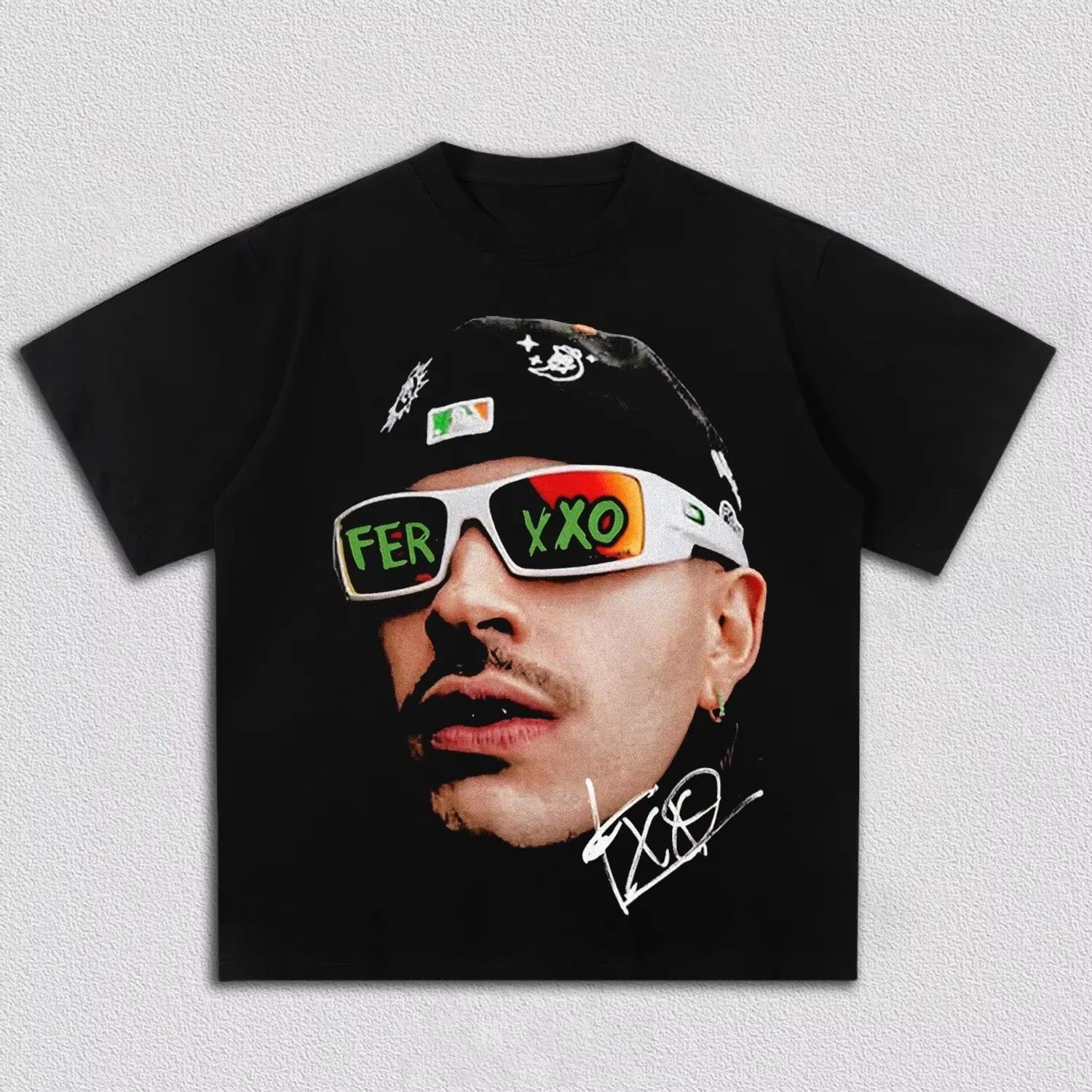 Feid Graphic Feid vs Ferxxo Falxo Tour 2026 Merch Mors Fan Tshirt Cotton Clothing Unisex Mens Womens TShirt Y2k Casual Tee XL