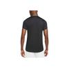 Nike Solid Color Logo Crew Neck T-Shirt Men Tops Black DD8317-010