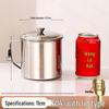 High-Quality Stainless Steel Water Cup with Handle for Kindergarten and Home Use