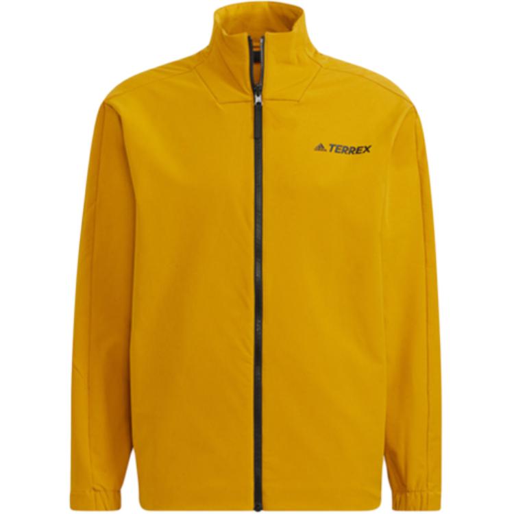 Adidas Color Block Hooded Outdoor Sports Casual Warm Two-Piece Jacket Unisex jackets Gray HN2025