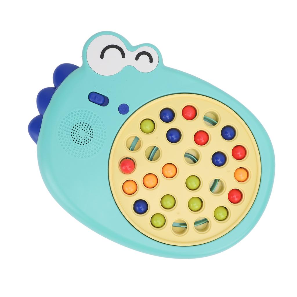 Children Chopstick Learning Toy Dinosaur Board Beads Game Color Sorting Toy for Early Education