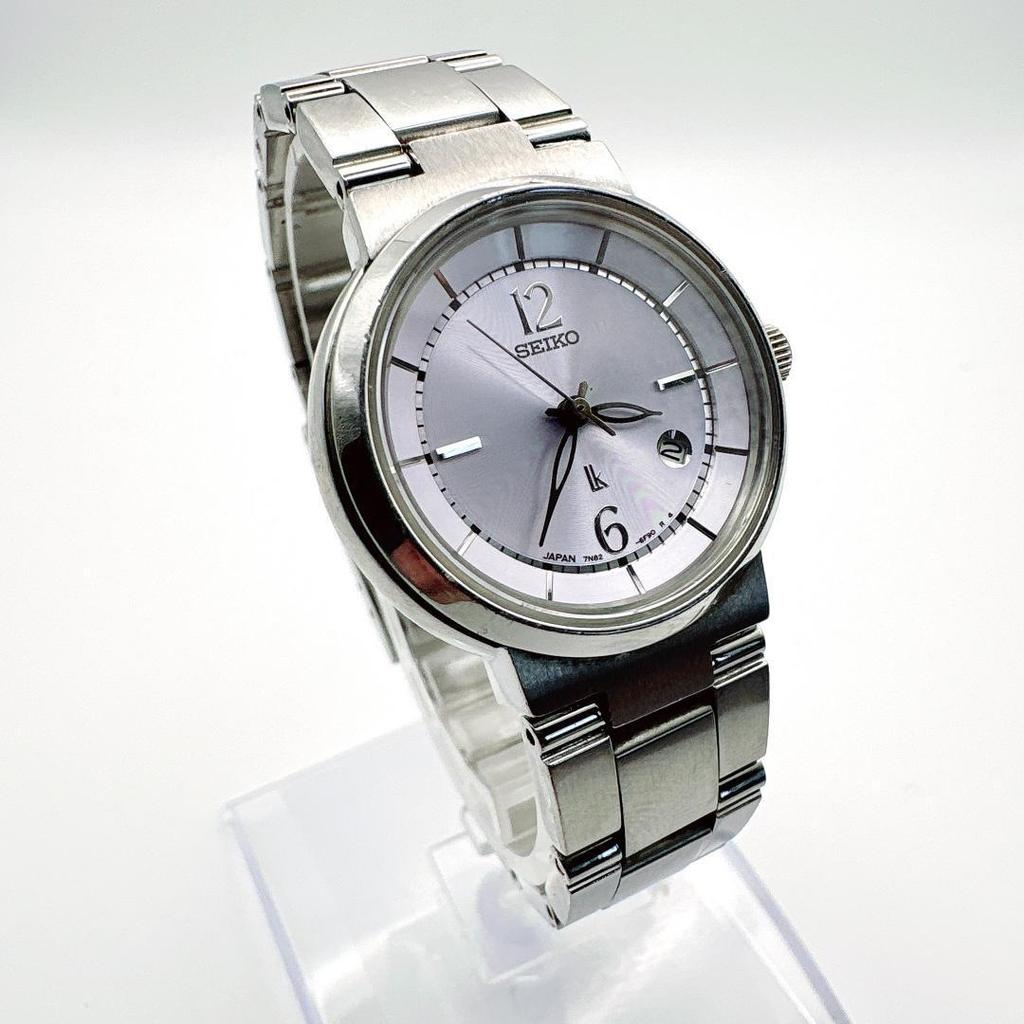Used New battery, beautiful condition, working, old Seiko Lukia ladies watch