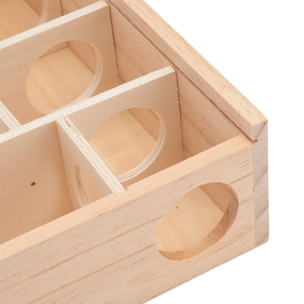 Easy Assemble Design Hamster Tunnel Maze With Glass Panel Small Pet Exploring Toy Pet Play Area