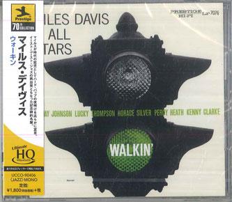 

CD MILES DAVIS - Walkin (Shm-cd) UCCO90406 UNIVERSAL CLASS 2019 Japan Jazz