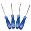 4Pcs Oil Seal Screwdrivers Set Car Auto Vehicle Pick Hooks Group Pull Hook Pick Tire Stone Cleaning Toner Cartridge Powder Tools