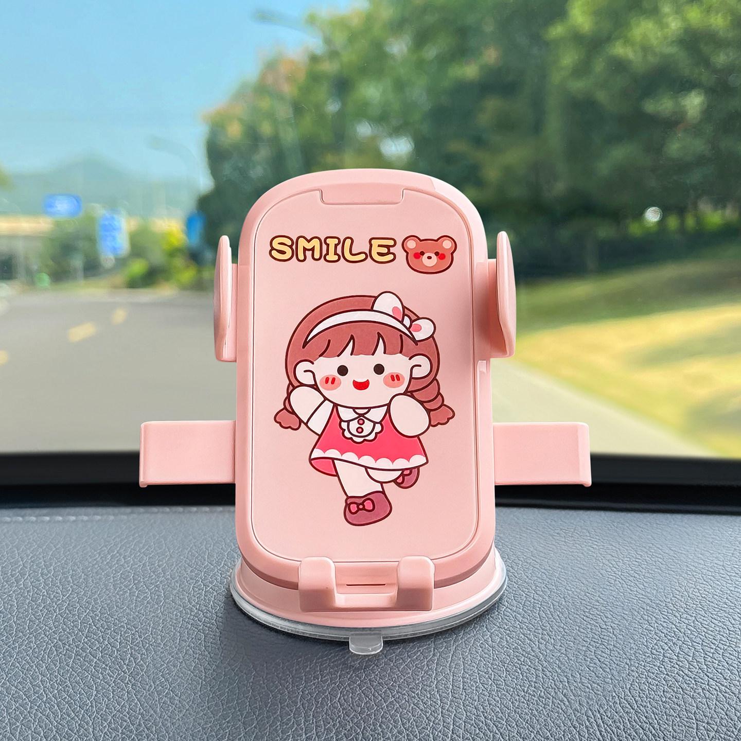 

Anti-Shake Suction Cup Phone Holder for Cars - New Model