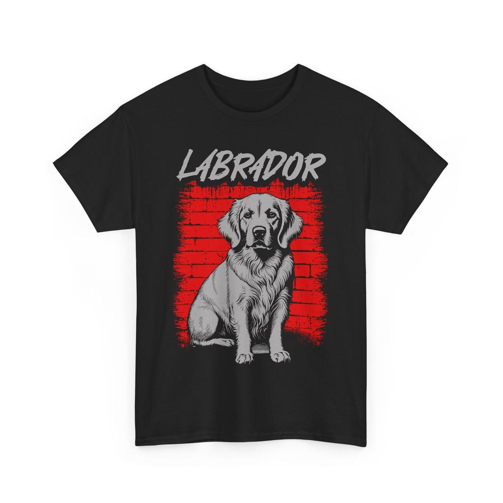 Labrador retriever TShirt – Funny Puppy Lover Paw Print Graphic Tee for Owners