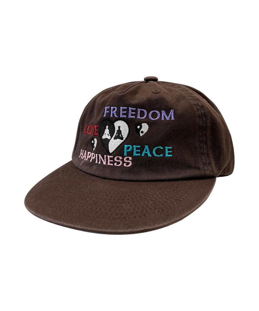 BHAVANTU Love Freedom Peace Happiness Cap (2 Colors)