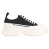 Alexander McQueen Tread Slick Low Lace Up 'Black White' FW21 Women's 611705W4MV21070