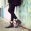 Couple rain shoes women's low tube summer fashion short tube rain shoes women's non-slip low-top water shoes men's rain boots