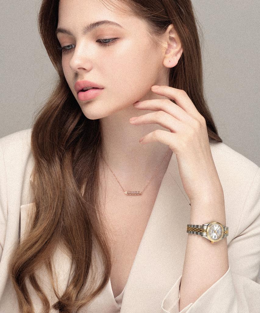 Seinteuseukoteuleondeon Tempus Diamant Partneruhr - Gold / St5601Mf-Gss
