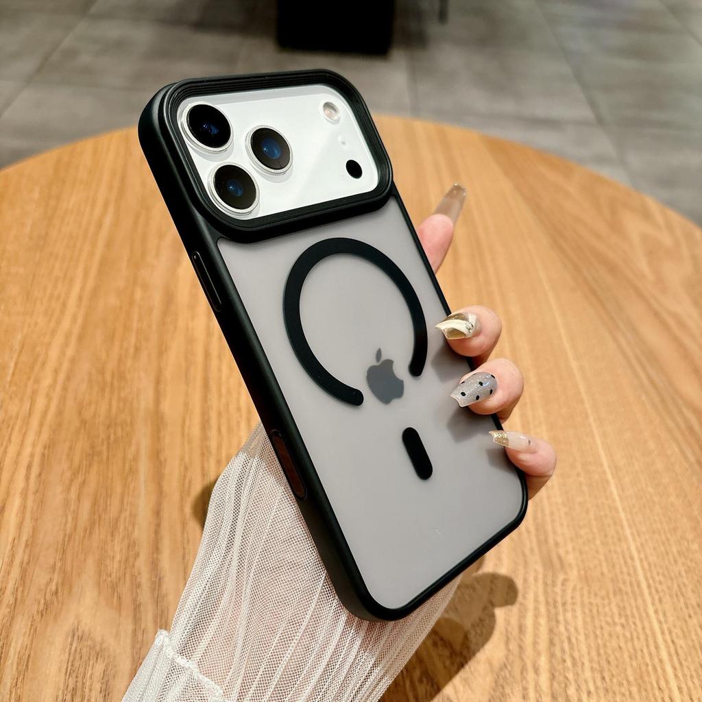 Apple 17 Pro Max Dirt-Resistant Magnetic Case: iPhone 16/17 Skin-Feel, Touch-Enhanced, Protective Case for 15 Plus