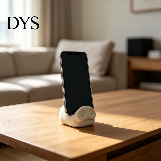 Compact Cell Phone Stand Cute Pig Nose Mobile Holder Desk Stand, 3D Printed Portable Mount for Office Home Desktop, Stable Hands Free Support