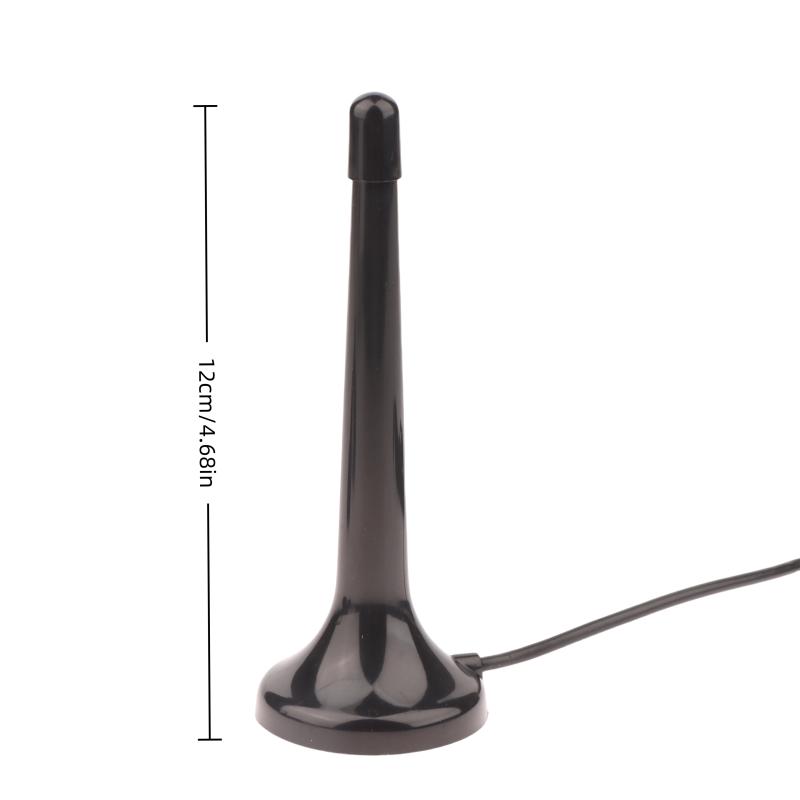1Set Indoor FM Radio Antennas With 3 Adapters FM Telescopic DAB FM Antenna For Household Digital FM Radio