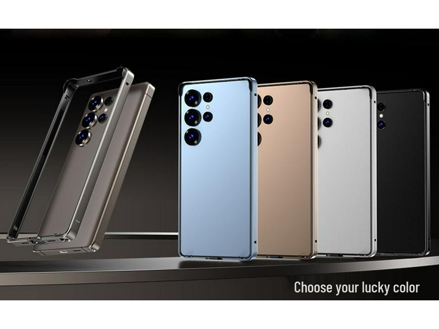 Samsung S26 Ultra Phone Case: Metal Frame, Silicone Corners, Heat Dissipation, Drop Protection.