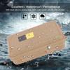   Outdoor Survival Waterproof Equipment Sealed Box Dustproof Pressure Proof (Black Small)
