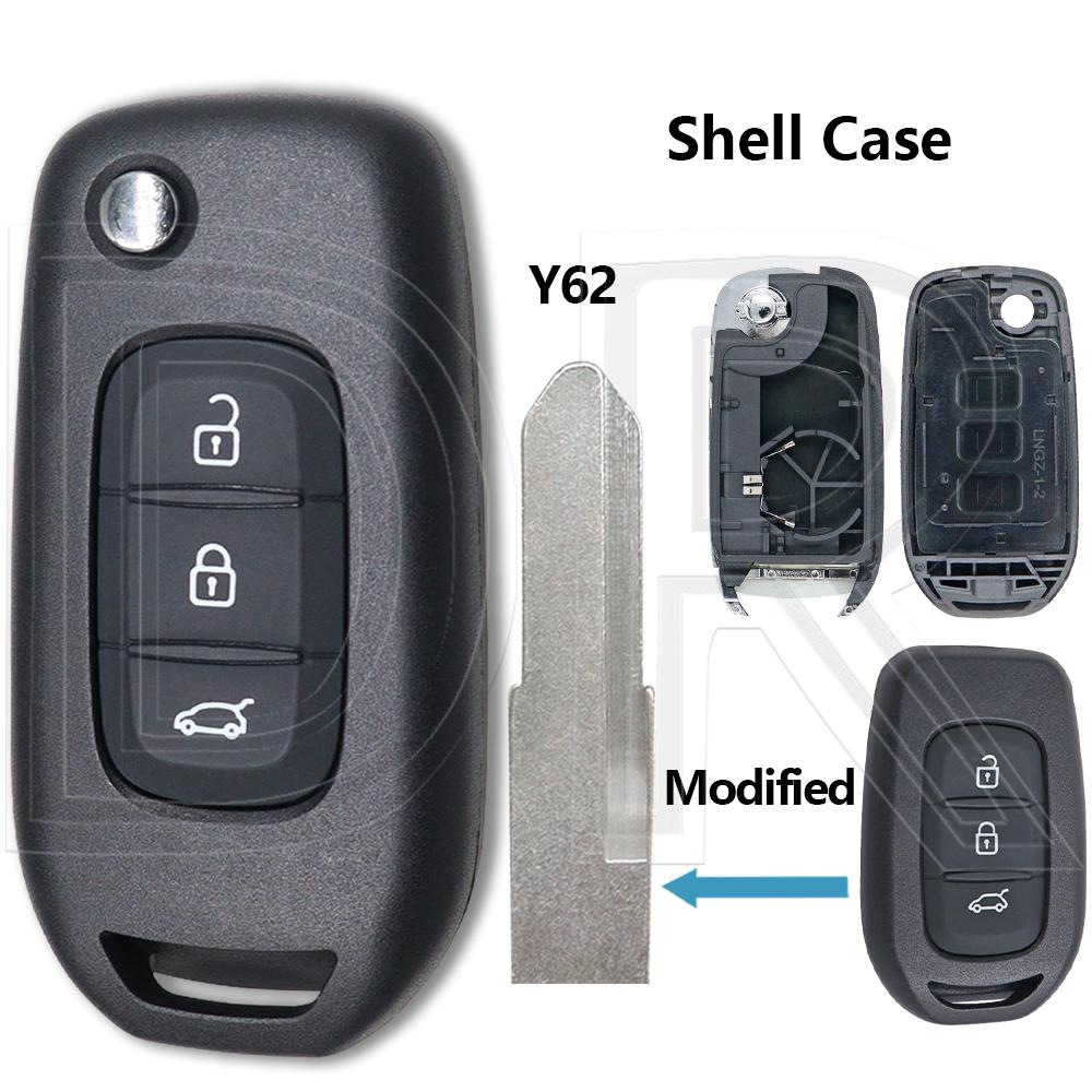 Great Car Key Modified Shell Case Only Support CWTWE1G0003 For Renault Dacia Symbole Logan Sandero Trafic Lodgy Dokker Duster
