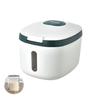 Rice Bucket Storage Box Dispenser Container Grain Jar Kitchen Organizer