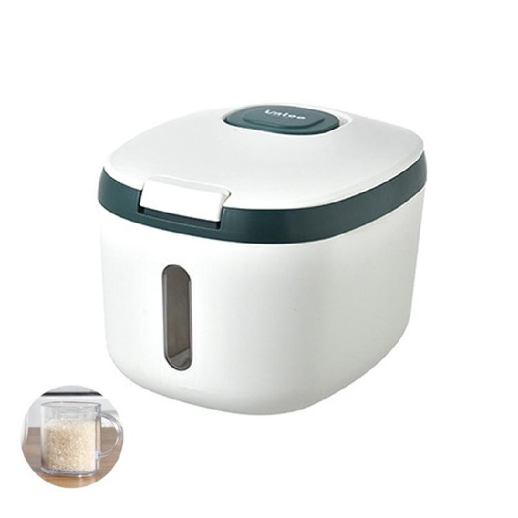 Rice Bucket Storage Box Dispenser Container Grain Jar Kitchen Organizer